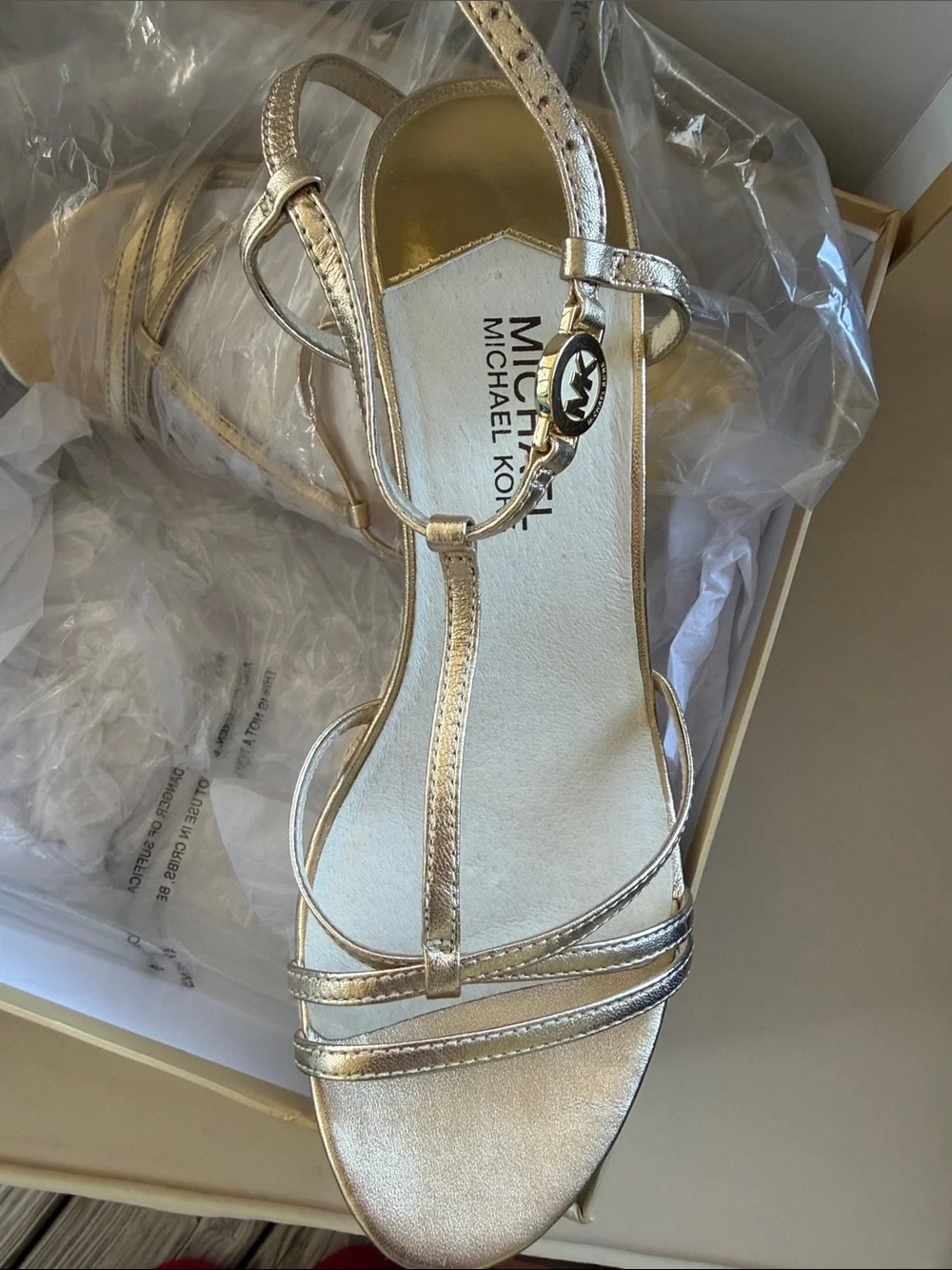 Michael Kors elegant metallic